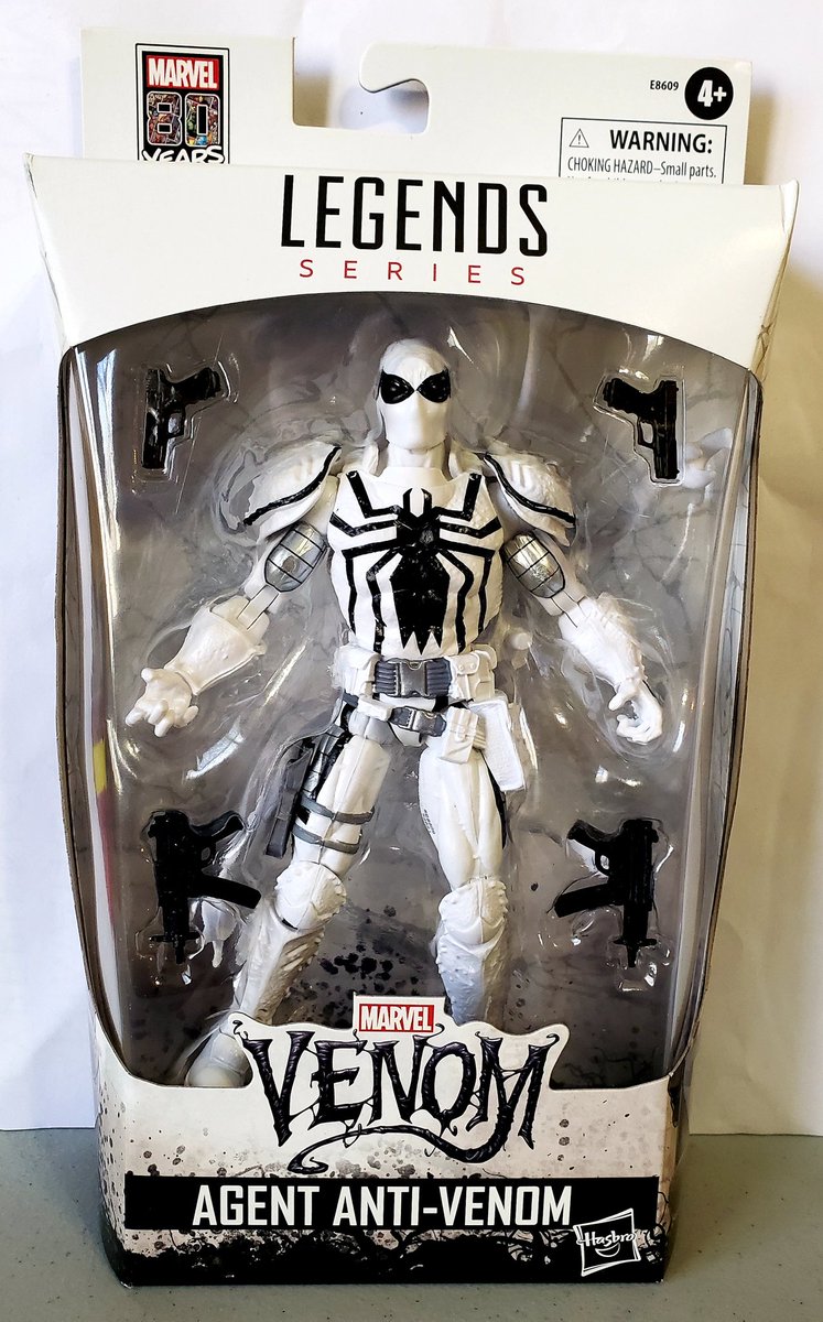 Aj Early Mail Call Marvel Legends Agent Anti Venom Great Looking Figure With A Bunch Of Guns But No Baf Good Addition To The Collection Venom Antivenom Spiderman Marvellegends Hasbro