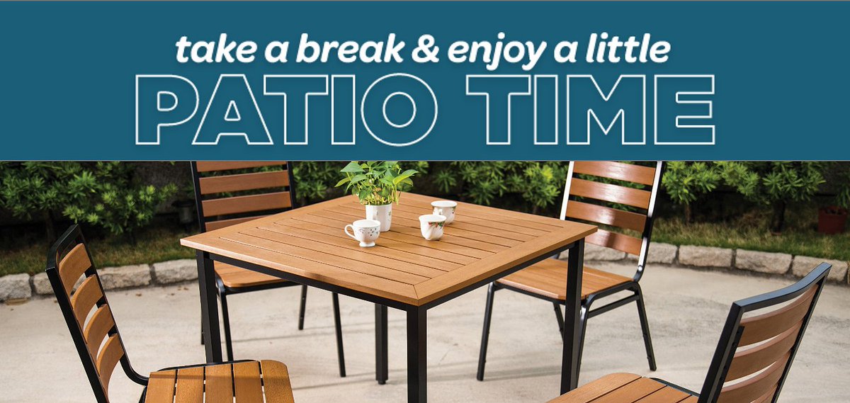 Take a break, brew your favorite beverage and enjoy a little patio time.
fivestarofficesupply.com