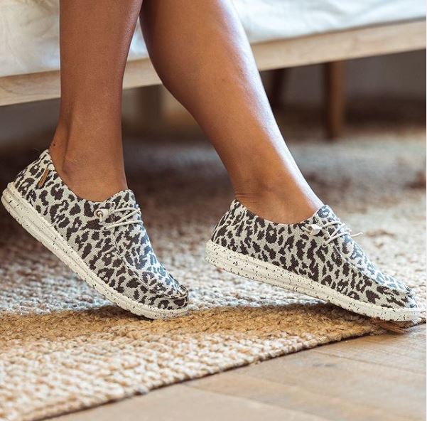 leopard print hey dudes