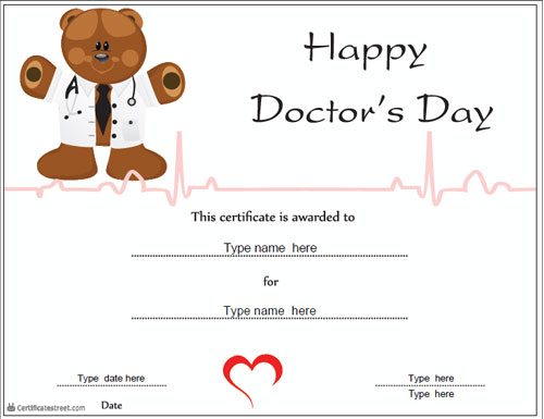 CertificateSt's tweet photo. Being a Doctor can be It can be an overwhelming job. The best way to appreciate them is with our "Happy Doctor's Day"  certificate. https://t.co/ntJn8rsiQG #DoctorsDay https://t.co/UG8GHn4NDL