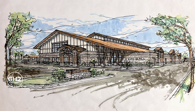 GH2Equine's tweet photo. Our Equine Team often develops hand-drawn renderings to help communicate the architectural character could be for a project early in the concept development before developing a detailed set of Construction Documents. https://t.co/0PbBYXXCuJ