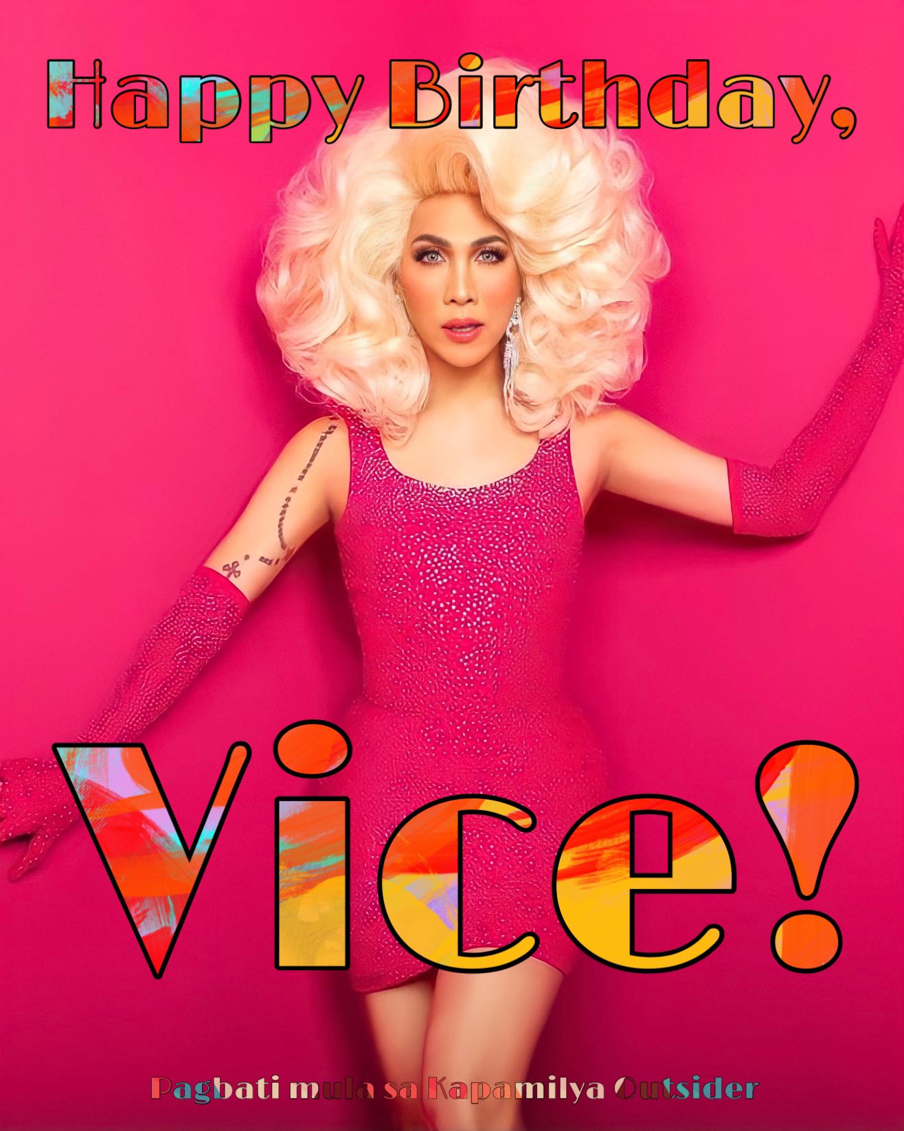 Happy Birthday to the Unkabogable Phenomenal Star, Vice Ganda! 
