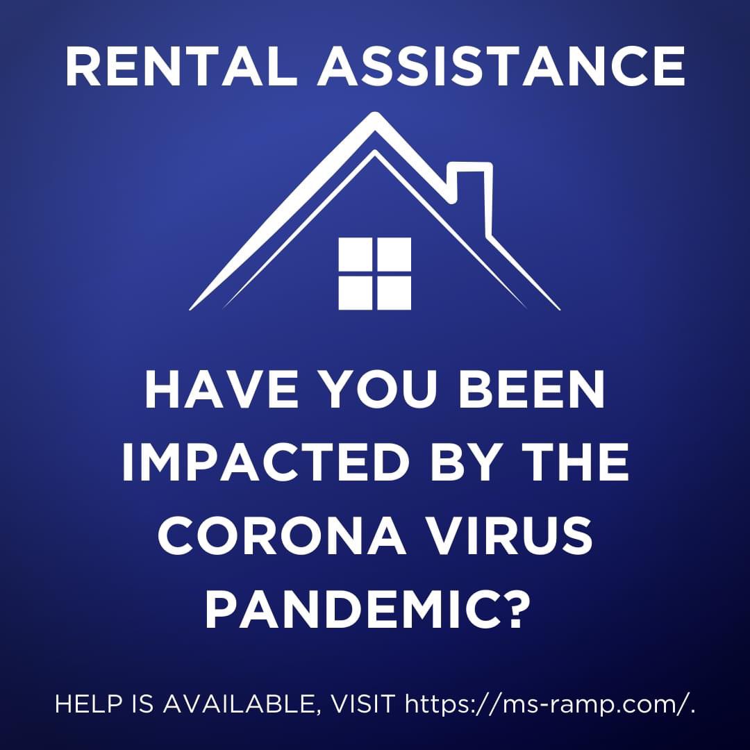 MSNAACP's tweet photo. Have you been impacted by the coronavirus pandemic? The state has received funding from the U.S. Department of Treasury for emergency rental assistance. The program will be administered by the Mississippi Home Corporation.

For more information visit, https://t.co/X1kDX8akmb. https://t.co/VK37IB2MqB