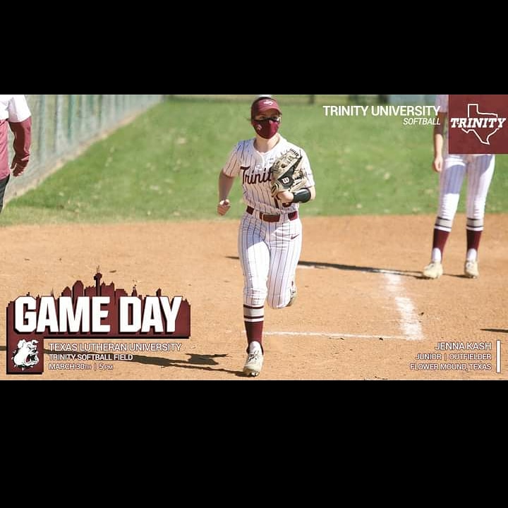 TUSBTigers's tweet photo. Game Day under the lights tonight on our home field against TLU! Watch live at 5&amp;7pm CT on Tiger Network!
🐯🥎🐯🥎 
#TrinityUniversity #TrinityUniversitySoftball #MeetTheMoment https://t.co/FETBSVZEY3