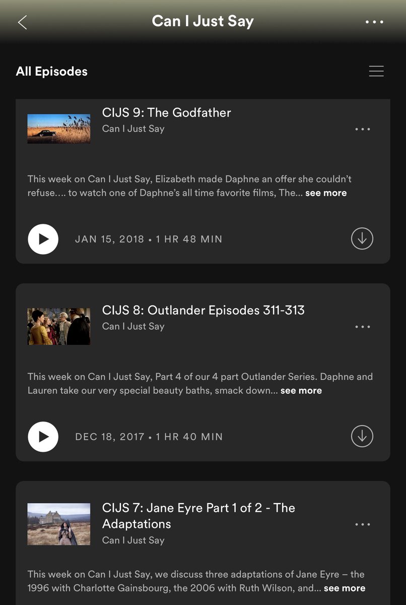 daphneolive's tweet photo. All episodes of our Can I Just Say Podcast are now on the new website https://t.co/NdPhkVxEQY and also now on Spotify!
It was fun to remember all of our past discussions as I entered them in the new site. 
https://t.co/updb33uh3J https://t.co/igjVhEY1s3