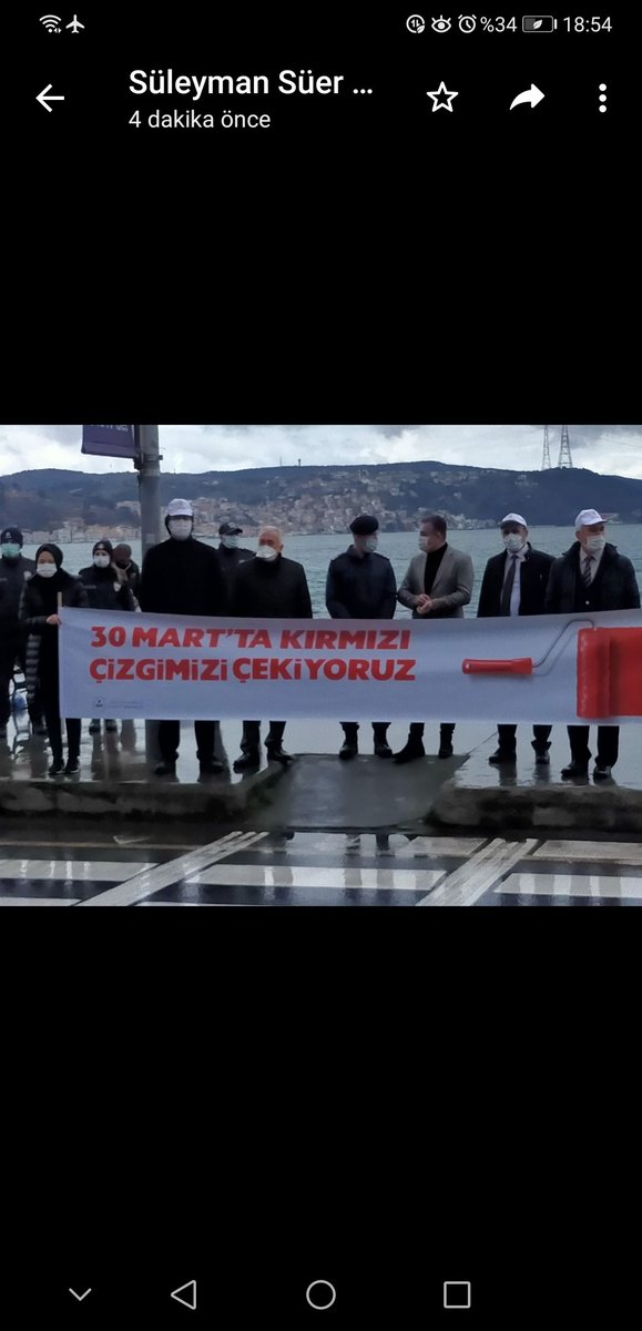 Sariyer_MEM's tweet photo. İlçe Müdürümüz Sn Hüseyin ÖZCANLAR,Beld.Bask.Yard., Jandarma Komutanı ve İlce Emniyet Müdürü  katılımı ile yayalarımız için kırmızı çizgilerimizi çektik.

Kırmızı çizgi görünce duruyoruz, 
yayaların geçmesini bekliyoruz. 
@cagatay33
#YayalarKırmızıCizgimiz https://t.co/0ycsltFvgt