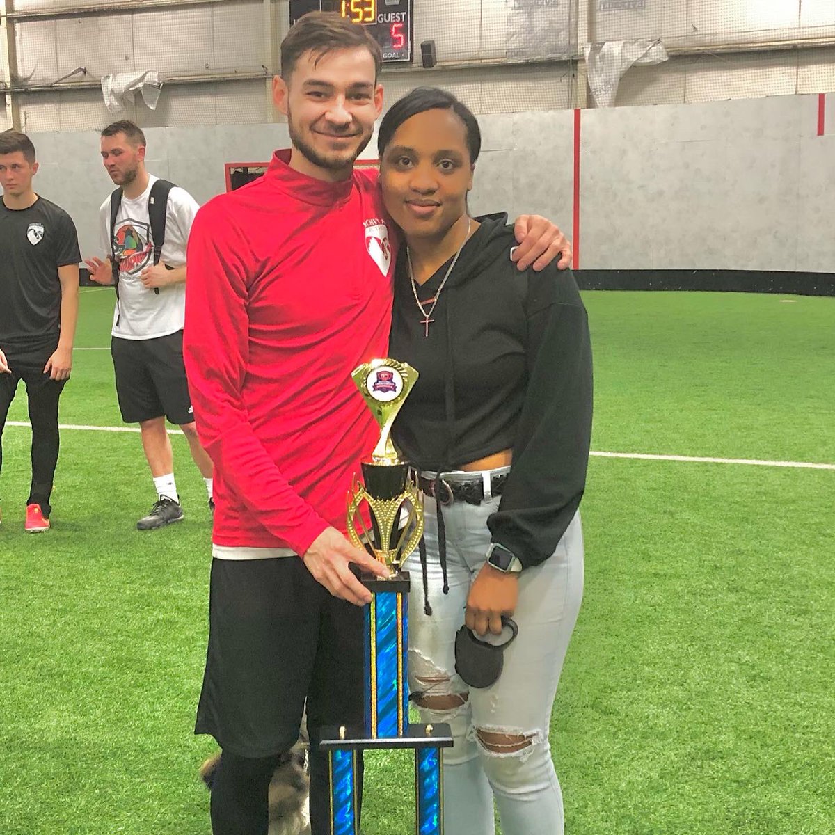 Weeman4's tweet photo. This girl is so amazing and I tell her everyday how much I love her, but words can’t describe what this girl means to me. She supports me no matter what, while between jobs cause of COVID, and playing soccer ALL the time, she is always there. I love you with all my heart babe. ❤️ https://t.co/RrbUU3eeCw