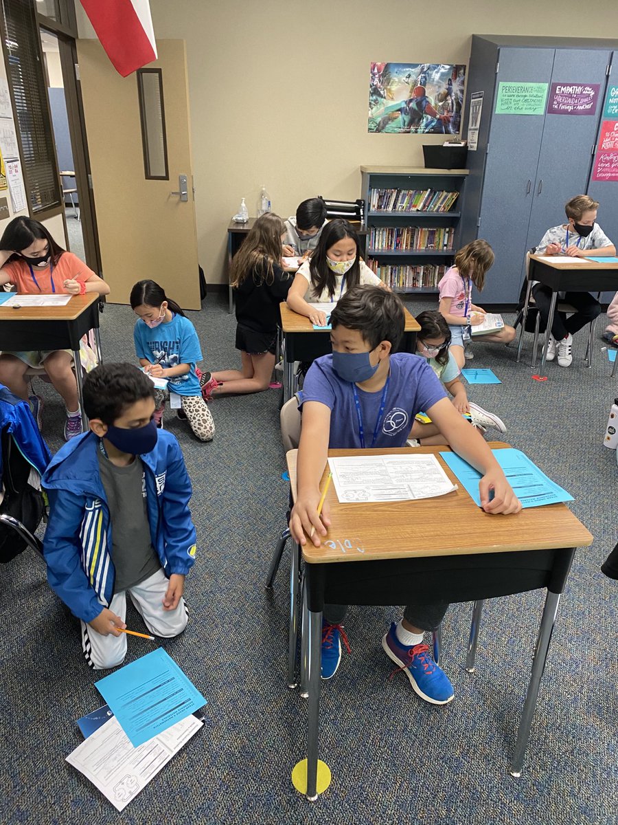 Isn’t it magical to hear great conversations and strategies for solving multi-step problems?! ☺️ #twehowl ⁦<a href="/TWEHowl/">Tom Wilson Elementary</a>⁩