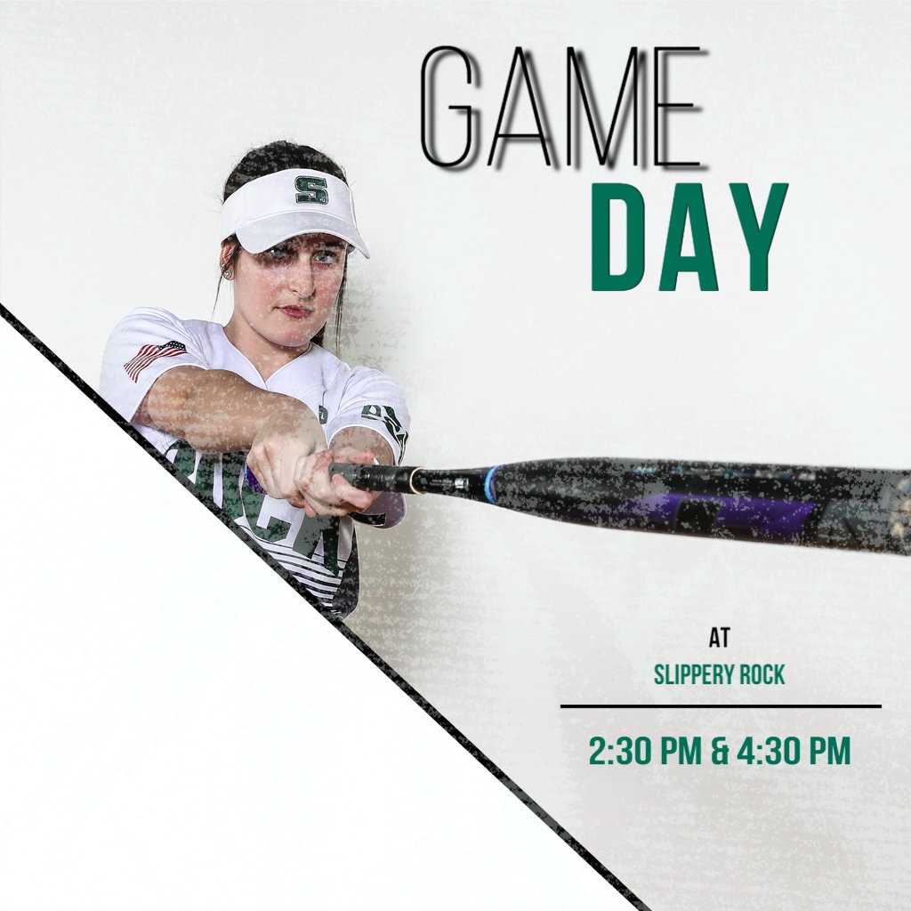 Game Day! 
Doubleheader at home vs CalU. First Pitch at 2:30! 

Live Video and Stats: Link in bio!
#slipperyrockuniversity #rockathletics