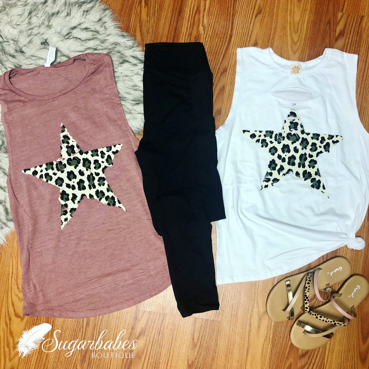 Sugarbabesboutq's tweet photo. These tanks are so fun! 💁🏻♀️😎 They are perfect for the gym, casual day running errands, or even dress them up a bit with jeans and a cute cardi! So many options!
https://t.co/G03llUDPDz
#shopSBB #summertanks #versitilefashion #boutique #shopsmall #shopIndiana #pittsboro https://t.co/l6LmPf7zMM