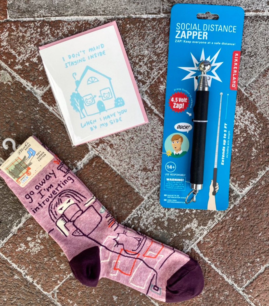 TheBlueHouseMD's tweet photo. A few gifts for the friend who’s liked quarantine a little too much...😂

https://t.co/WECHv2HyRb https://t.co/RH3wDxp2qZ