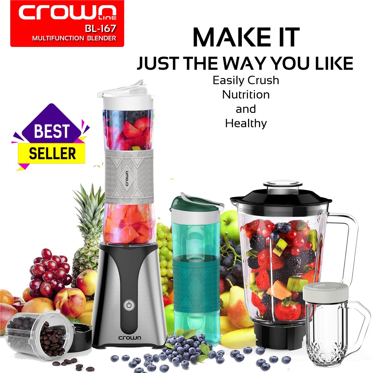 Crownlineuae's tweet image. Kitchen is the heart of a house and deserves trendy and useful kitchen appliances to support you and your family.
Discover the best in cooking appliances at crownline.ae/crownline-kitc…!
#KitchenApplianceUAE #infraredcooker #foodprocessor #breadtoasterUAE