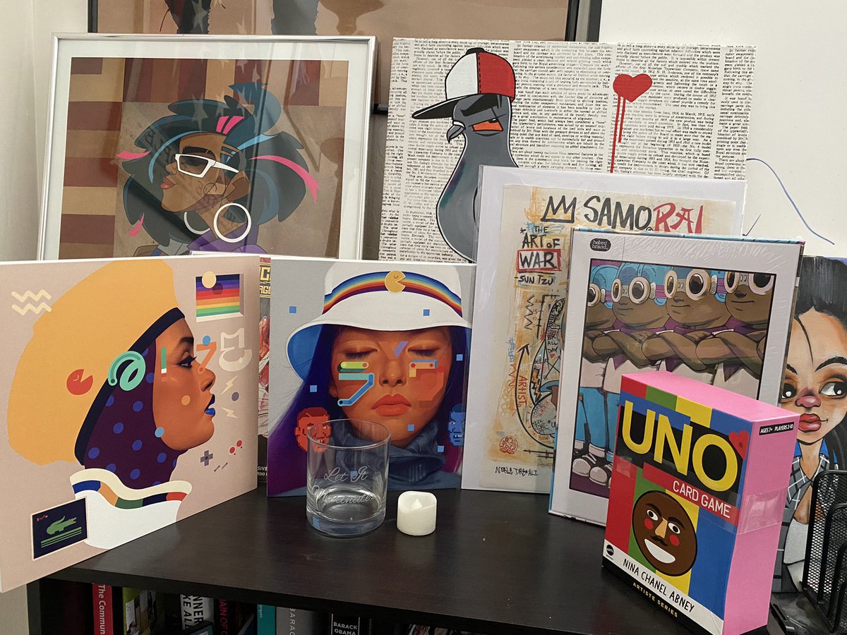 JEDImindedQue's tweet photo. Featured pieces by @samrodriguezart #MoreToCome #ArtAdvocate #ArtAmbassador #NoLosses #ZYPsCollection https://t.co/SFhbuWDhG3