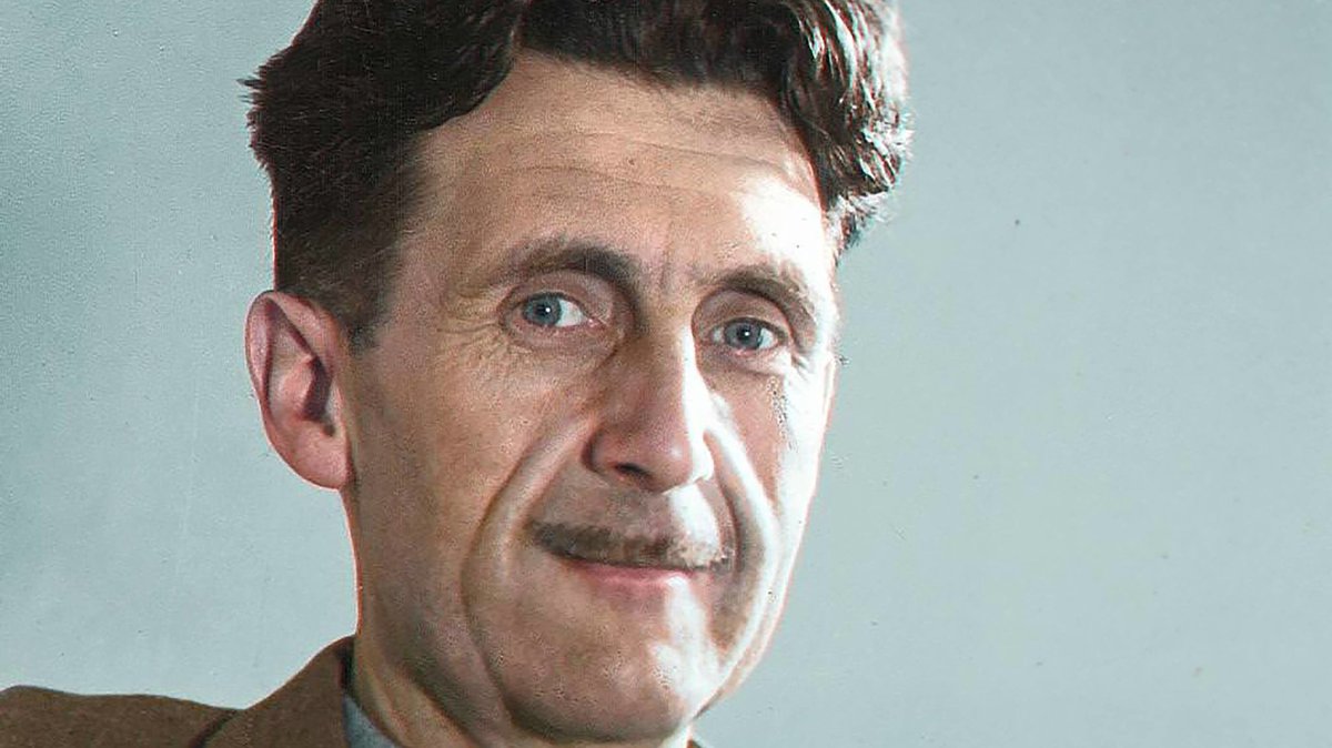 ColinBrazierTV's tweet photo. In 1944 Orwell wrote few Britons “are afraid to utter their political opinions in public, and there are not even very many who want to silence the opinions of others”.
In his new book @andrewdoyle_com   notes that this sentence could not be written with any confidence today. https://t.co/gYfQdonERQ