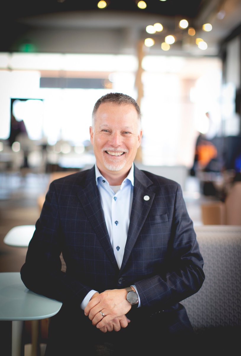 GRChamber's tweet photo. President &amp; CEO, Rick Baker celebrates 10 years with the Grand Rapids Chamber this week! Join us in celebrating this milestone, as Rick continues to lead our team toward cultivating a thriving and prosperous West Michigan for all! #CreateGreatCommunity @RickBakerGR https://t.co/vov0ELTOxa