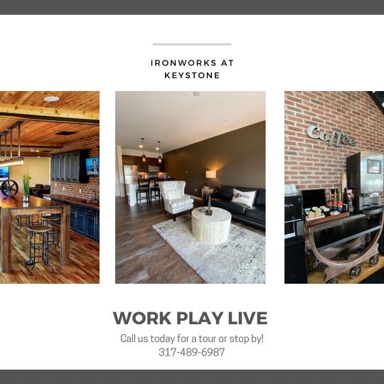 Stop by today for a tour! We are open until 6pm tonight. Looking forward to welcoming you to the Ironworks Community!