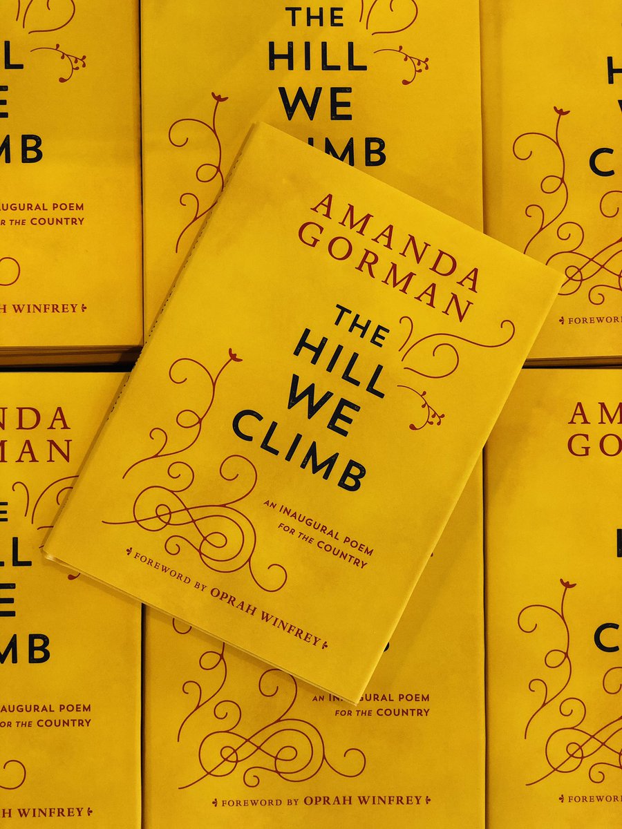 It’s finally here! #AmandaGorman #TheHillWeClimb #NewReleaseTuesday