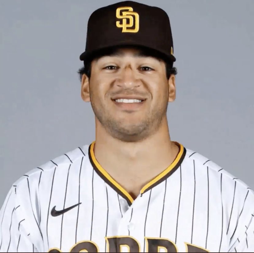 PatrickNelsonTV's tweet photo. @justice_parman Making Dodgers pitchers frustrated for years to come! ASG 2021 in CF he’s the Padres #Go2Guy https://t.co/KVUl2eYzRz