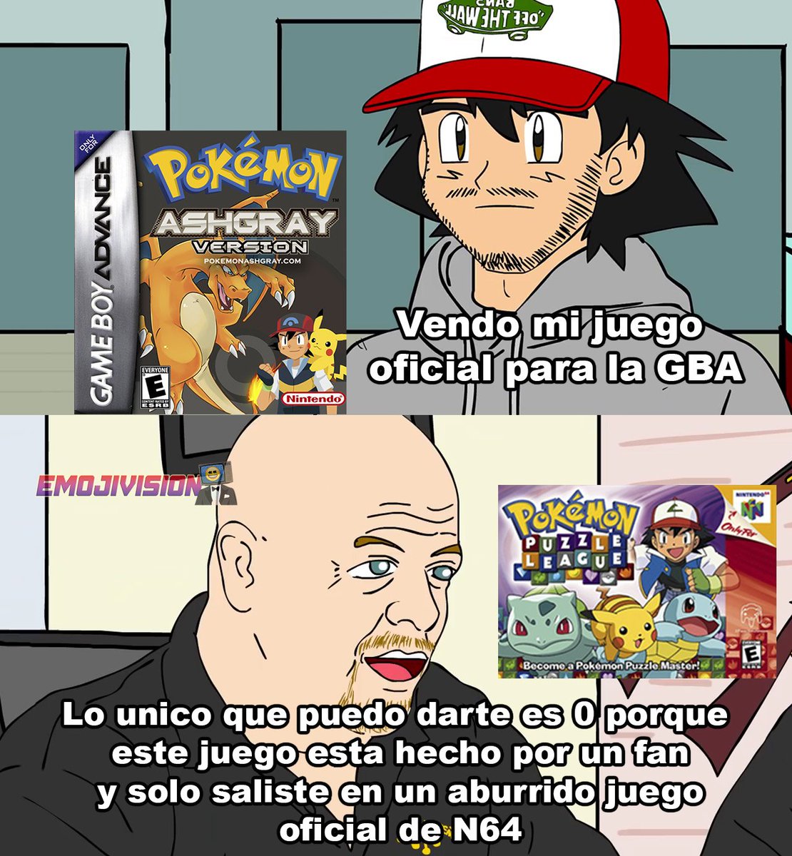 Emojivision_XD X પર: Ash Pervertido #Memes #Pokemon #anipoke