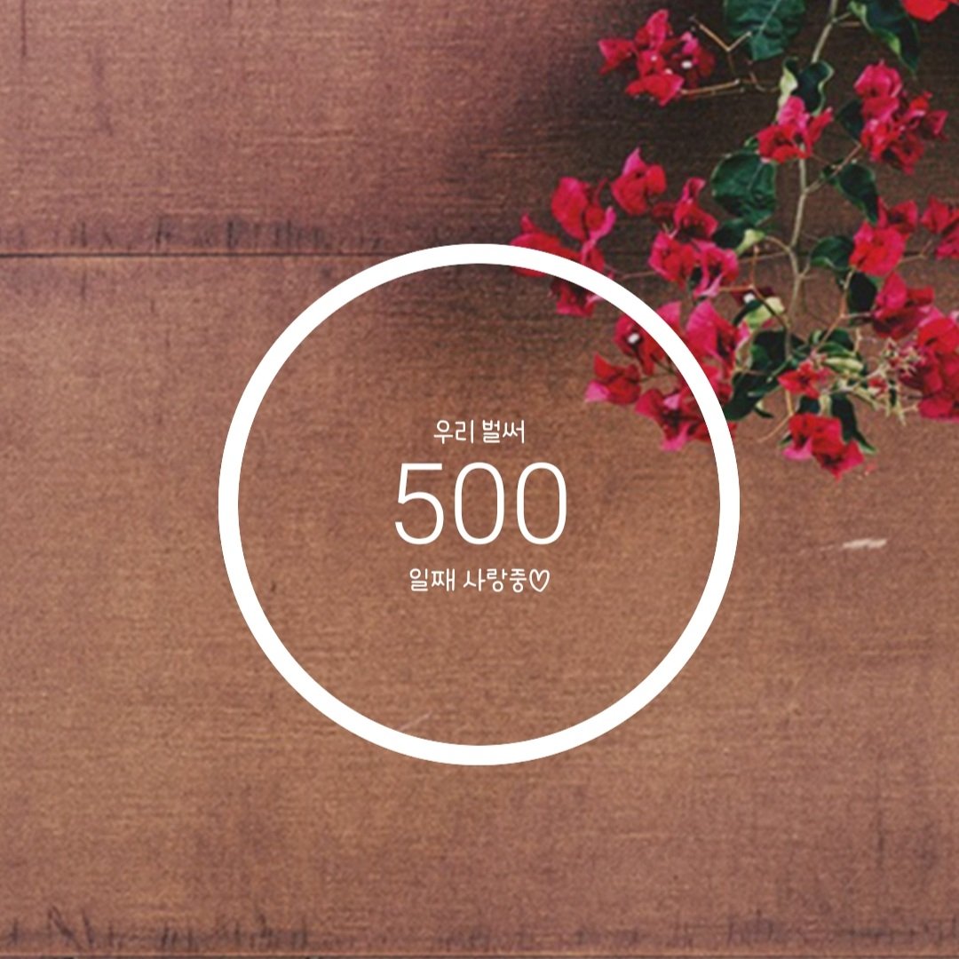 500일❣
시간 너무 빠르잔하 😯😲😯