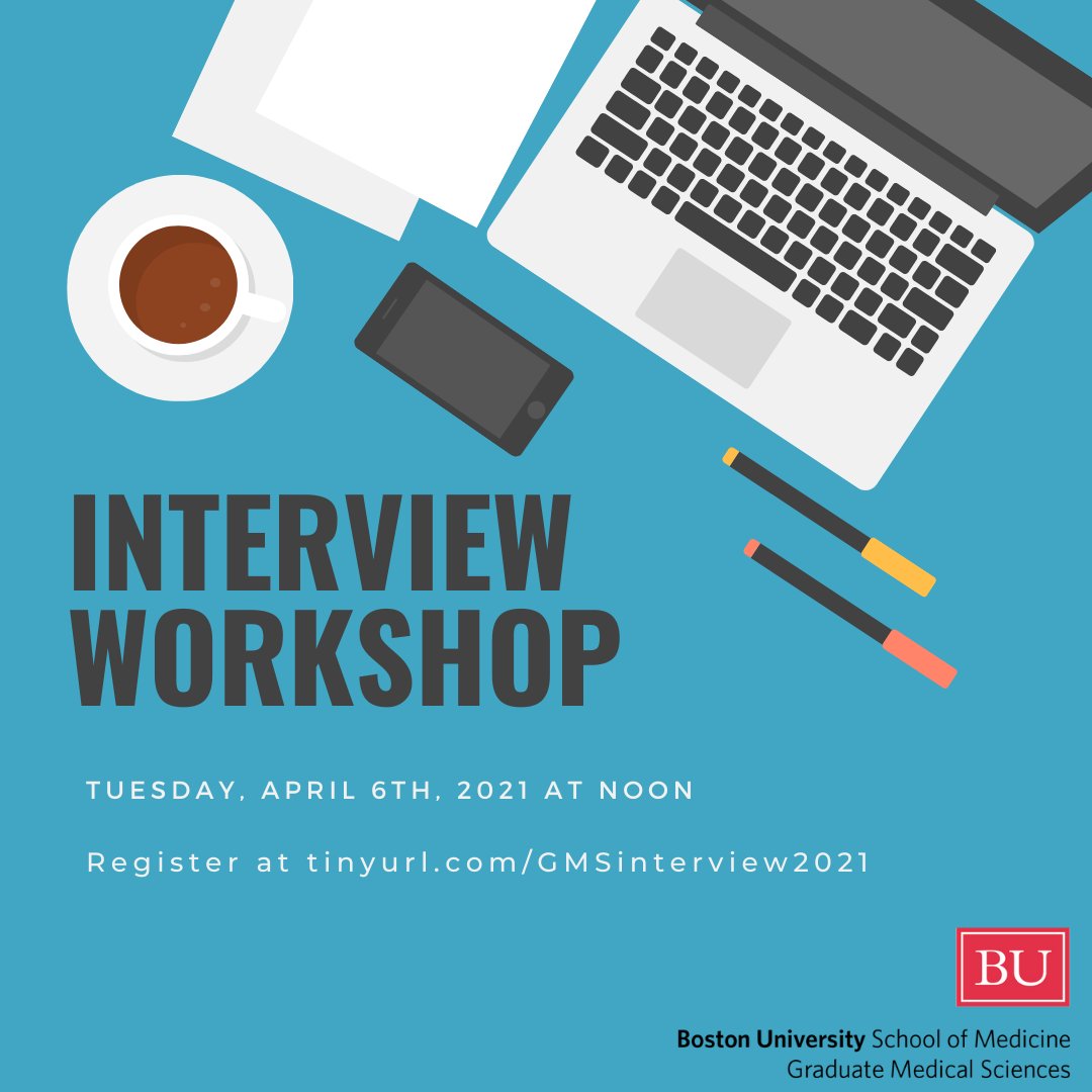 BUs_BEST's tweet photo. The interview process can feel intimidating - but it doesn’t have to be! 

This workshop will guide students and post-doctoral scholars on how to sharpen your interview skills. We will also go over some common interview questions and mistakes to avoid. https://t.co/Dv98qs0JVt