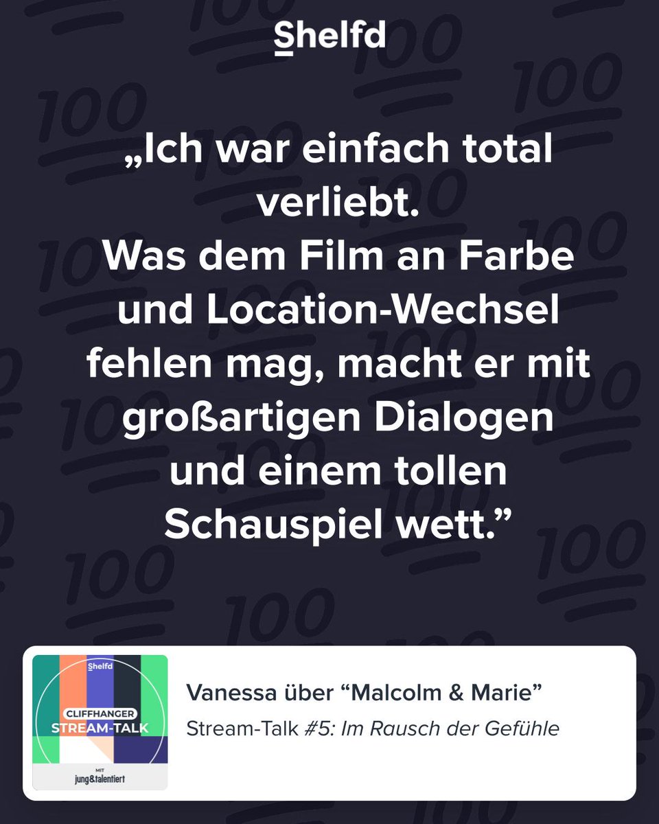DerStreamTalk's tweet photo. In Malcolm &amp; Marie wird dem Zuschauer einiges abverlangt.
Ob es trotzdem ein sehenswertes Werk geworden ist?
Unsere Meinung dazu in der aktuellen Folge.
https://t.co/b9dhWQr0xU 📢
#streamtalk #film #podcast #malcolmandmarie #netflix #zendaya #johndavidwashington #blackandwhite https://t.co/nCsiRsrnpe