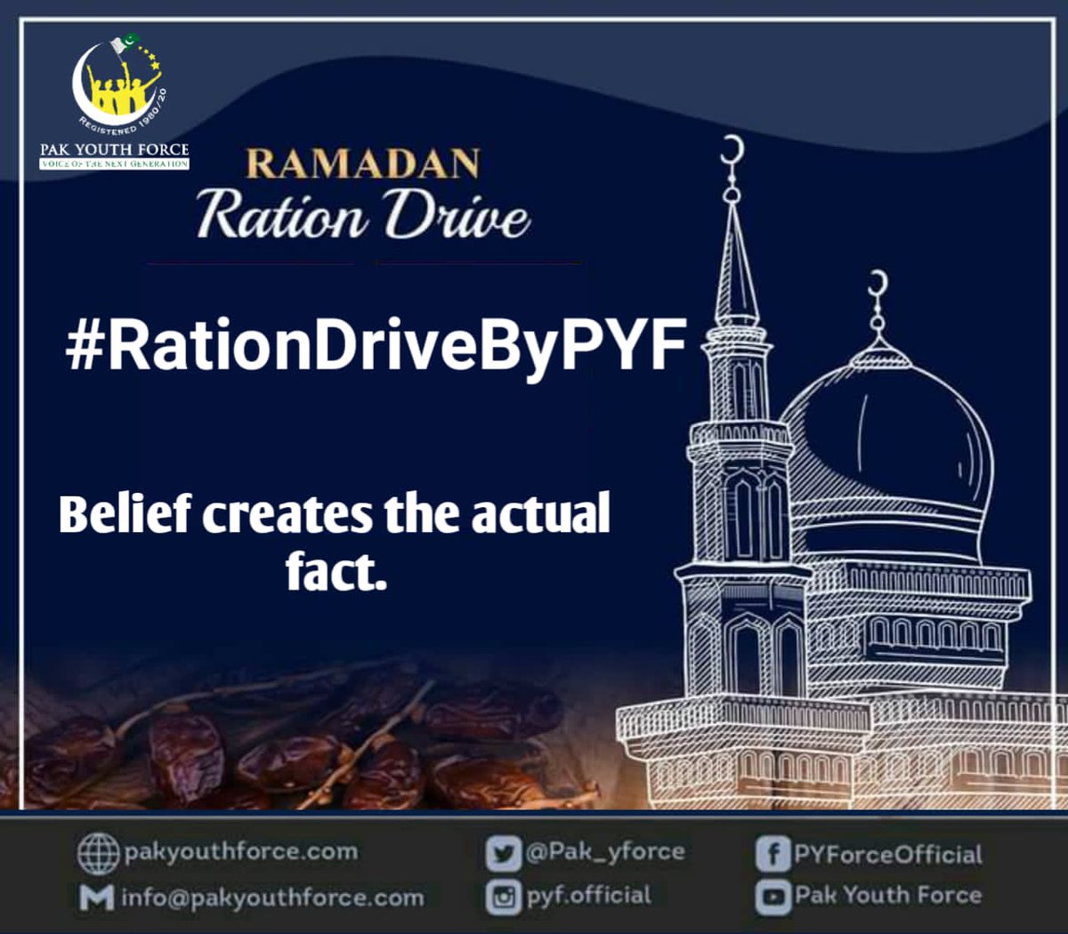 MahzaibSajjad's tweet photo. Donate for humanity.
#RationDriveByPYF https://t.co/96C2WWc8V3