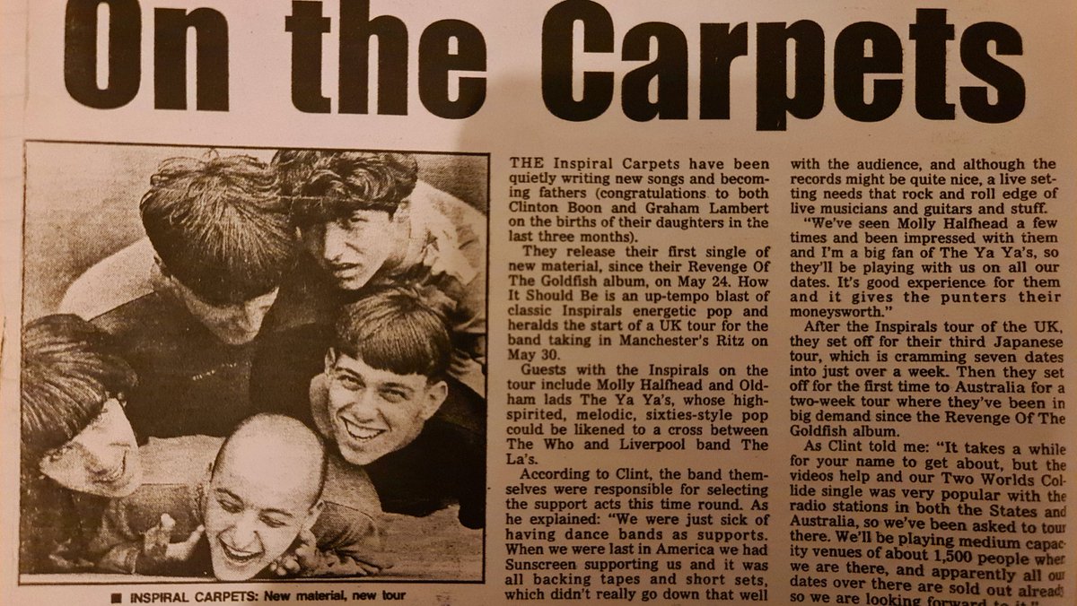 YayasThe's tweet photo. Thanks for the break boys and the memories. What a tour that was! @inspiralsband https://t.co/jF36GJDkqk
