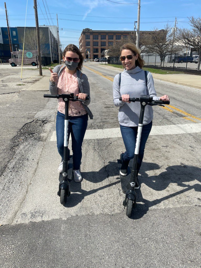 KetchmarkWCPO's tweet photo. Beep beep, coming through! #indyadventure @StarDerryWX @LynnetteGrantWx https://t.co/VgFl5Gc80E