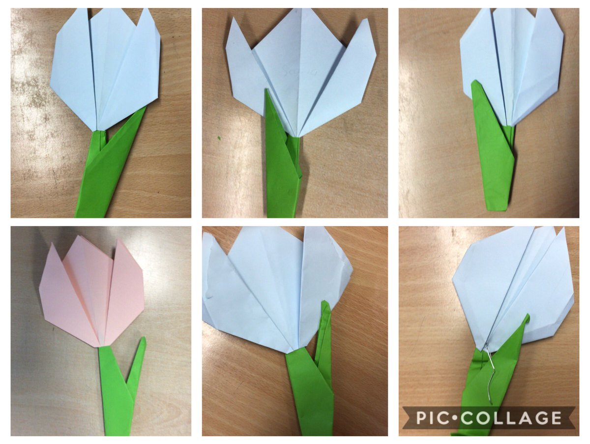 NicStephenson93's tweet photo. As part of our Travel through Asia topic, P6 investigated the different flora and fauna around Asia and made these stunning origami flowers! @WallacewellPS https://t.co/C4cl1rFZP0