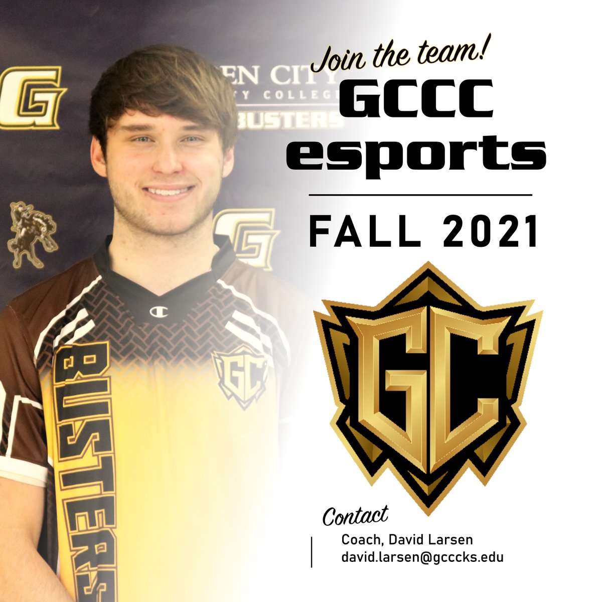 GCCCBroncbuster's tweet photo. Attention: Incoming GCCC students, 
Are you interested in joining our esports team?

Now is your chance to join the esports team for Fall 2021.
Interested students should click on the link provided to fill out the esports recruitment form.

https://t.co/MKxo1aMHeV

 #esports https://t.co/NKhyr7O53Y