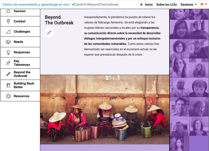 uclg_women's tweet photo. 🟣🟢 La recuperación económica y de la crisis debe suponer la transformación de los modelos existentes, hacia una economía feminista y de cuidados.
Revive nuestra sesión de aprendizaje en vivo #BeyondTheOutbreak🔗 https://t.co/HPkYxnZ1UF
#GeneracionIgualdad #Listen2Cities✨ https://t.co/R6Nat4gIKU