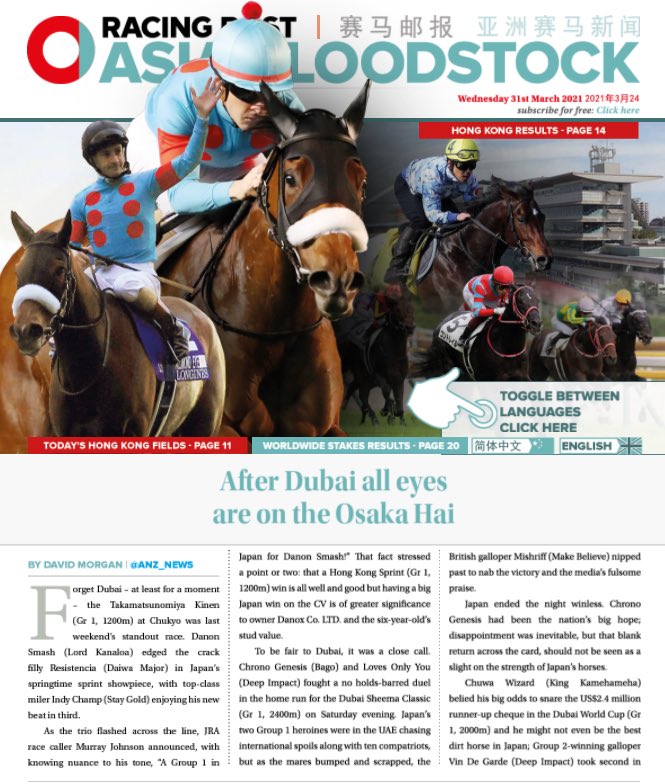 Asia Bloodstock News tweet media