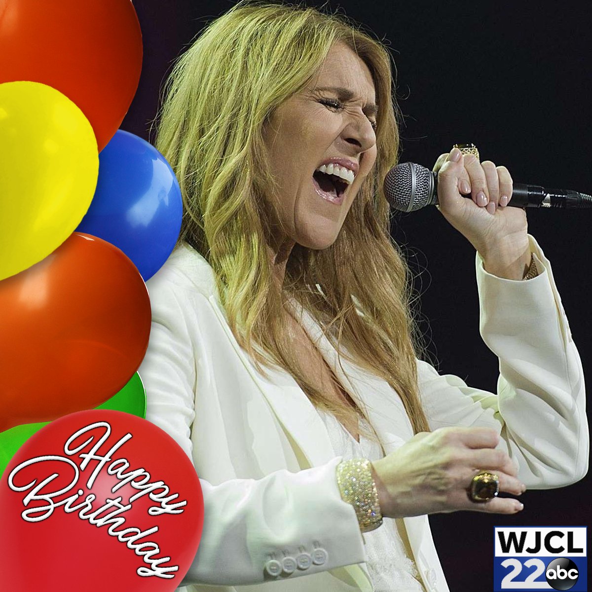 HAPPY BIRTHDAY, CELINE DION!   The iconic singer turns 53 today!   
