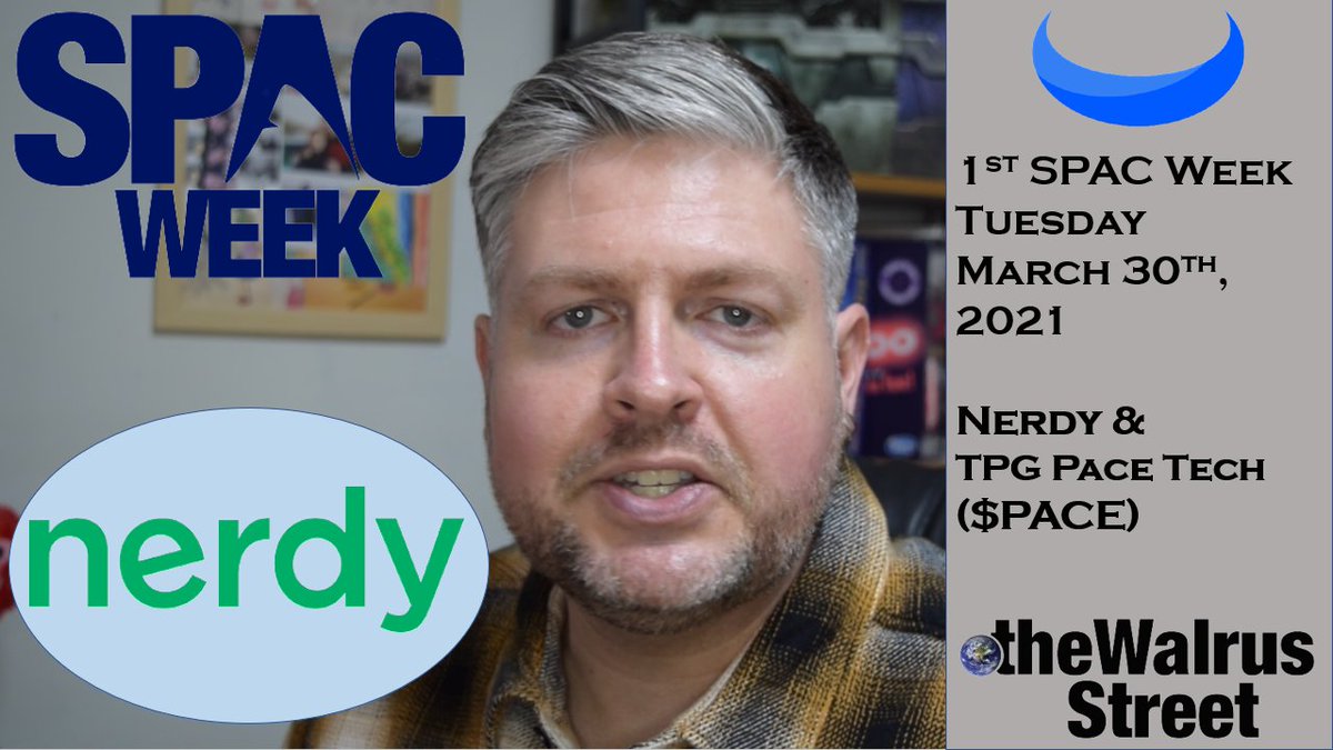 theWalrusStreet's tweet photo. SPAC WEEK! Merger with Past &amp; Future 45% CAGR for Revenue, Nerdy e-Learning &amp; TPG Pace Tech ($PACE)

#SPACweek #youtube #youtuber #stocks #investing #finance #preview #investorpresentation #nerdy #pace #webull

https://t.co/RlQcXkOfwM https://t.co/uoY6j69yO5