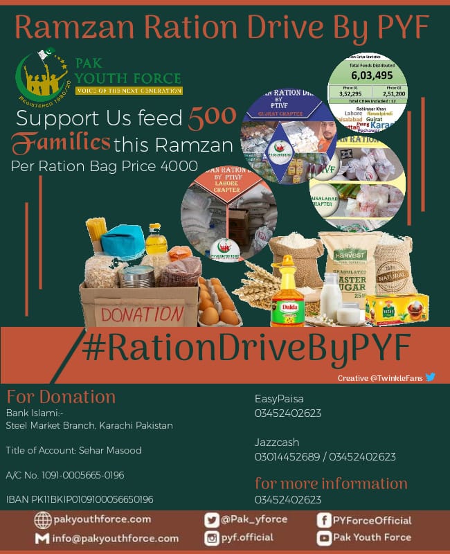 MahzaibSajjad's tweet photo. May ALLAH give us more strength to feed the hunger Ameen.

#RationDriveByPYF https://t.co/bqEiidbLG0