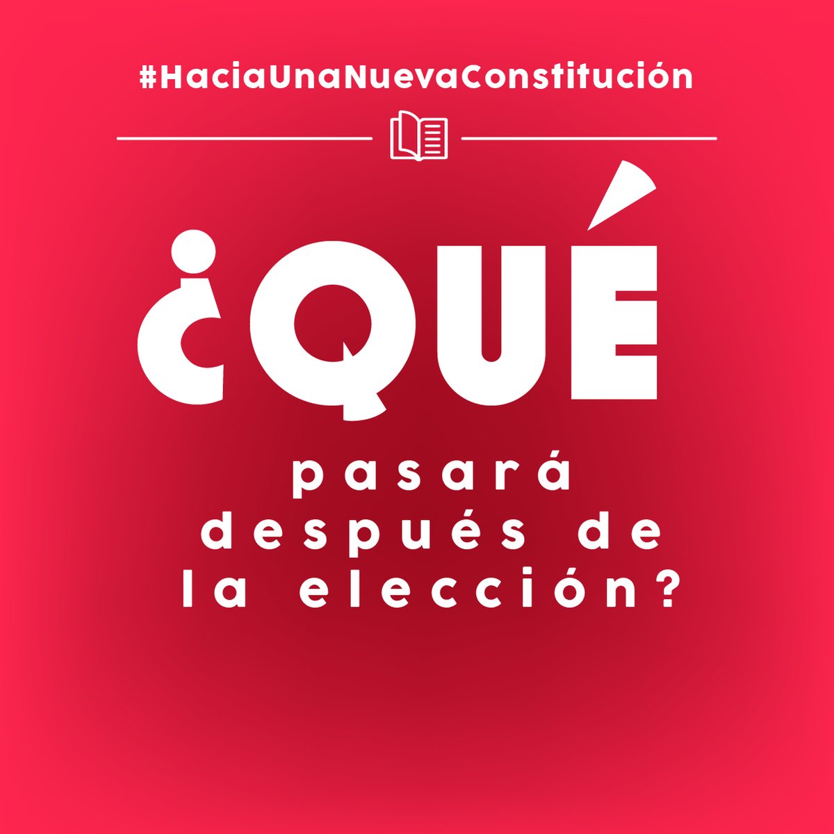 La Convención Constituyente formada por las 155 personas elegidas tendrá 9 meses para presentar un nuevo texto constitucional, que podría ser ampliado por 3 meses más, en una sola oportunidad. #HaciaUnaNuevaConstitución