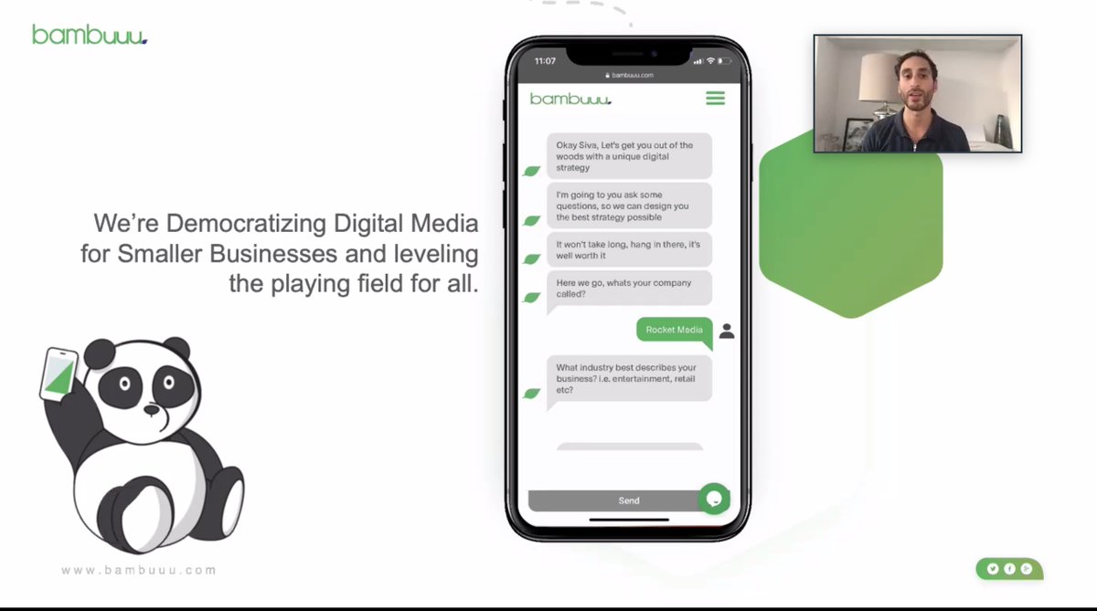 Check out <a href="/Bambuuu1/">Bambuuu</a>'s #martech democratising digital media for smaller businesses &amp; helping ambitious companies make their #digitalmarketing effective, easy &amp; affordable