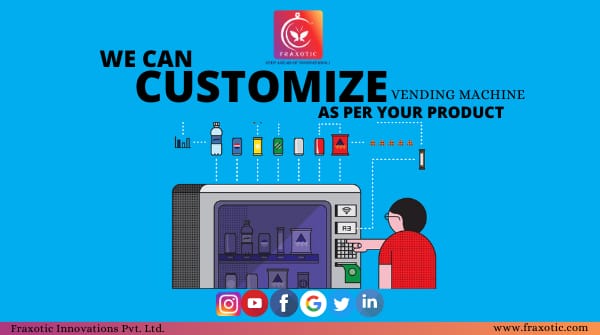 VendingFraxotic's tweet photo. Want to change your business outlook? Want to look different from your competitors? Find reliable and easy customisation solutions at #fraxotic vending machines.
Visit: https://t.co/kKb8tAlpuk
#aapkikamaihamarizimmedari #customized #customizations #customizationavailable https://t.co/c45JPDVgJe