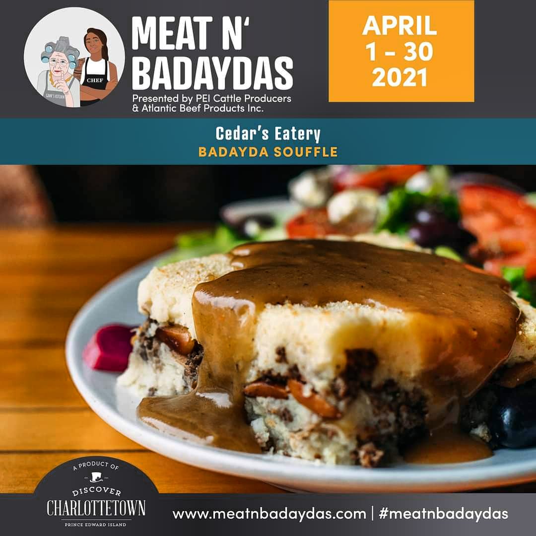April 1st - 30th! Come check out our Badayda Souffle 🤤