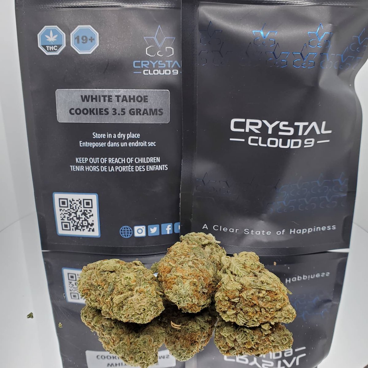 CannabuddiesCAN's tweet photo. 👋Hey what's happenin' #Cannabuddies?!

#TokerTuesday today!! 💨💚

🤯Check out this DELICIOUS looking #weedstrain #WhiteTahoeCookies 🍪 that our buddies over at @cc9dispensary hooked us up with! 🌳📦

👌They have some GREAT products there and I'd recommend giving them a shot https://t.co/yYeymWScDK