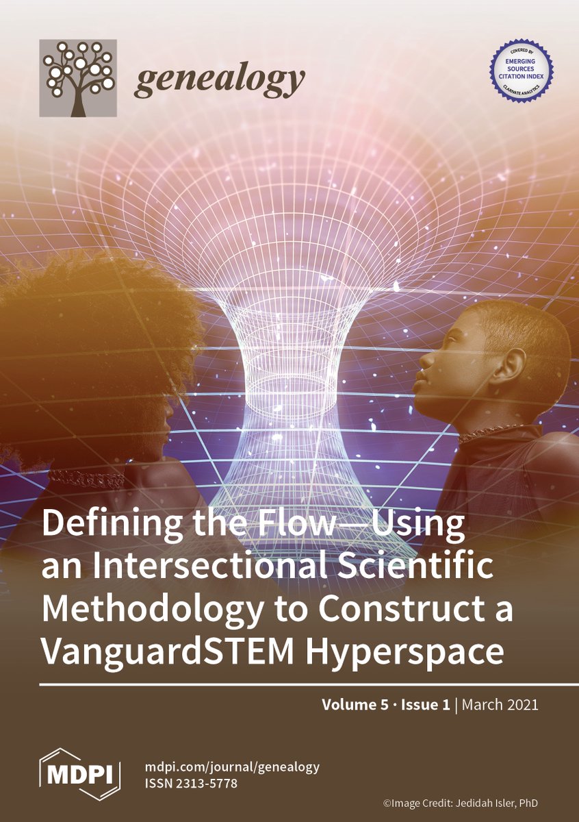 VanguardSTEM's tweet image. It has truly been an honor to see our first peer-reviewed publication making waves across STEM fields and in the social sciences! We are so thrilled to have our work featured on the COVER of this Genealogy issue #CiteBlackWomen #CiteASista #VSGetsLit mdpi.com/2313-5778/5/1
