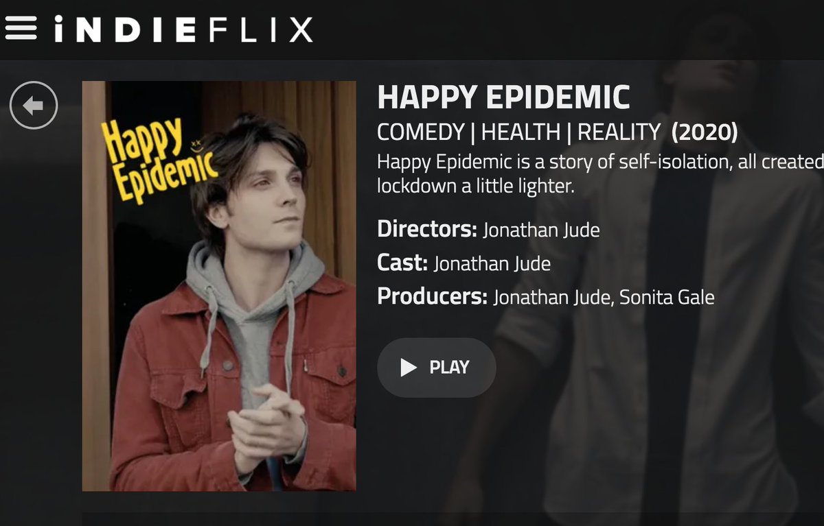 EpidemicHappy's tweet photo. We are pleased to announce that all episodes of @EpidemicHappy produced by @GaleForceFilms and directed by @JonJude_  are now streaming on @IndieFlix! Watch here: https://t.co/wa0nft4CIs https://t.co/qCpo2YsXuq