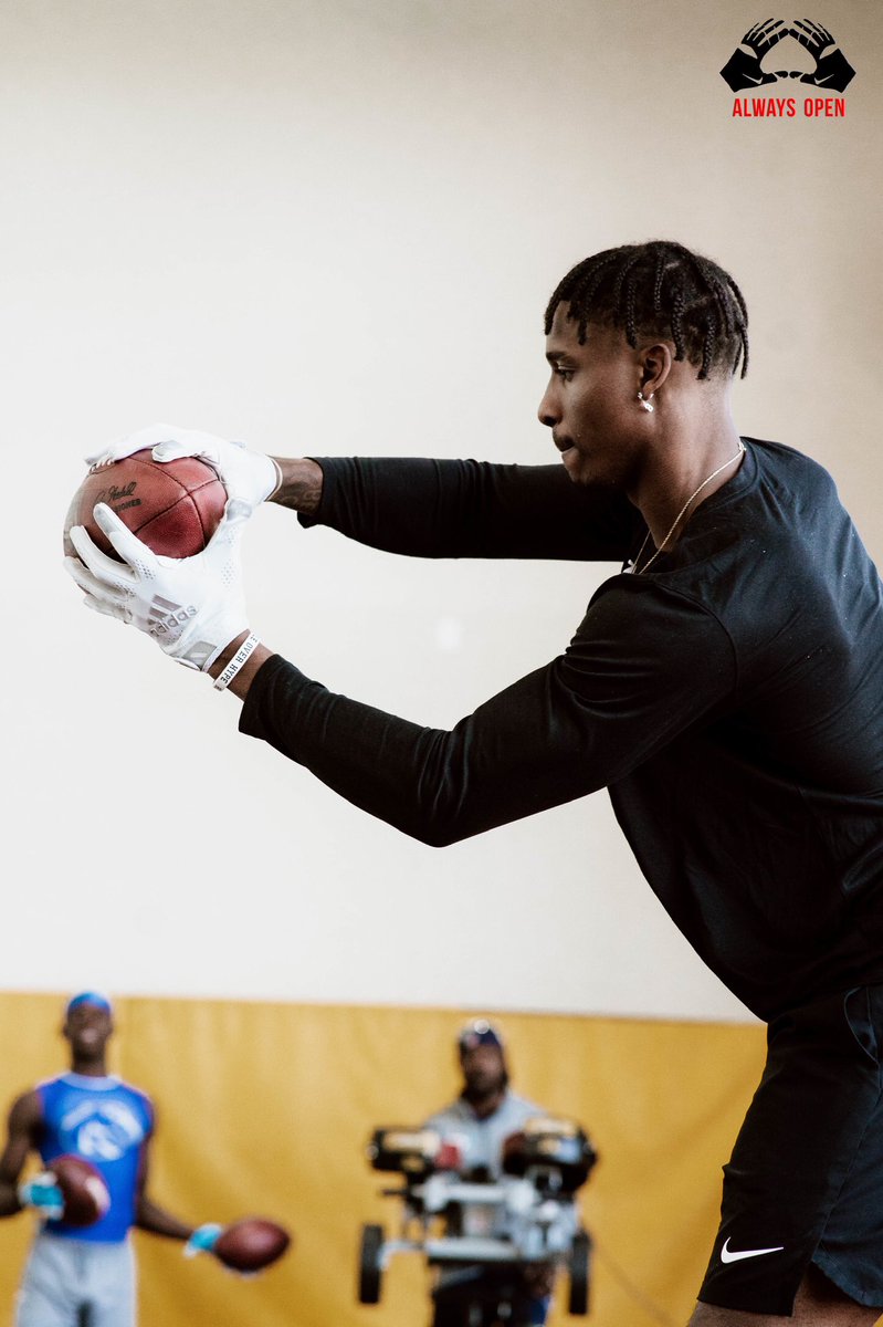 Headed to LSU PRO DAY w/ Terrace Marshall Projected 1st Day Pick!!! We been at it for 9 weeks it’s time to let the World 🌎 know!!! “Train Like A Pro” #alwaysopen