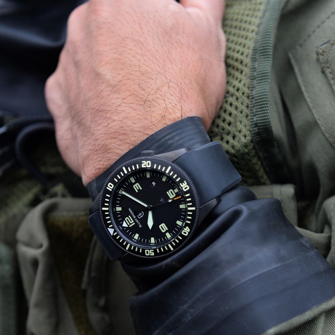 The Elliot Brown Holton Collection - Developed in collaboration with a specialist branch of the British Armed Forces. 

#EBwatches #Wornbyadventurers #LoveYourLocalJeweller #Burrells

zcu.io/YkxA