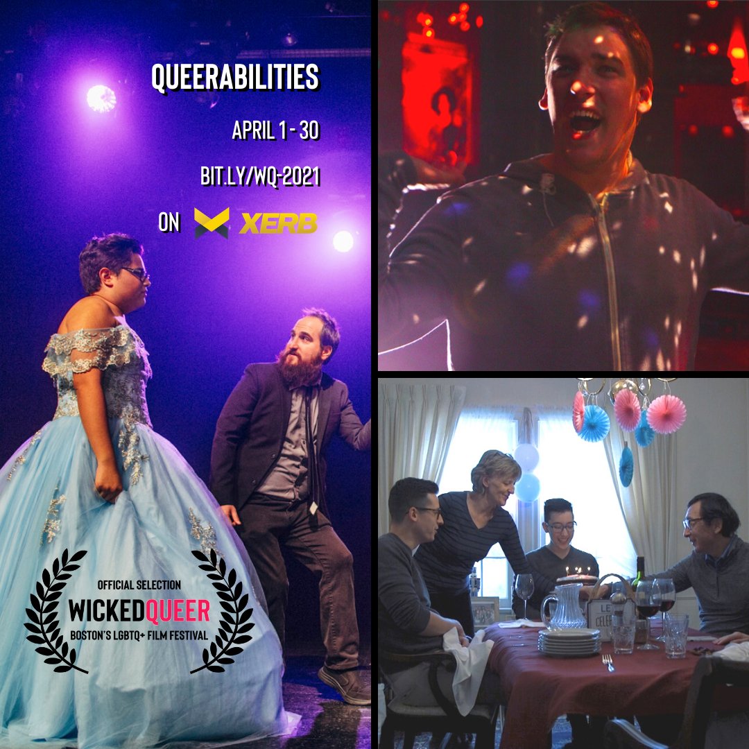 wickedqueer's tweet photo. QueerAbilities: Love, Defiantly: we spotlight three distinct filmmakers navigating the pressures of Disability and Queerness. TICKETS https://t.co/cnN9MGGofL #QueerAbilities #queerdisability #gaypril #WQ2021 #wickedqueer2021 #queerfilmfestival #boston https://t.co/r5KZ5ifayb