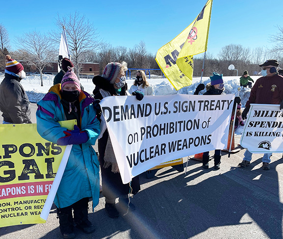 Our Spring 2021 Newsletter is now online! Read about action and events in support of the Treaty on Prohibition of Nuclear Weapons, Fukushima after 10 years, news of John LaForge's trial in Germany, and more! nukewatchinfo.org/nukewatch-quar…