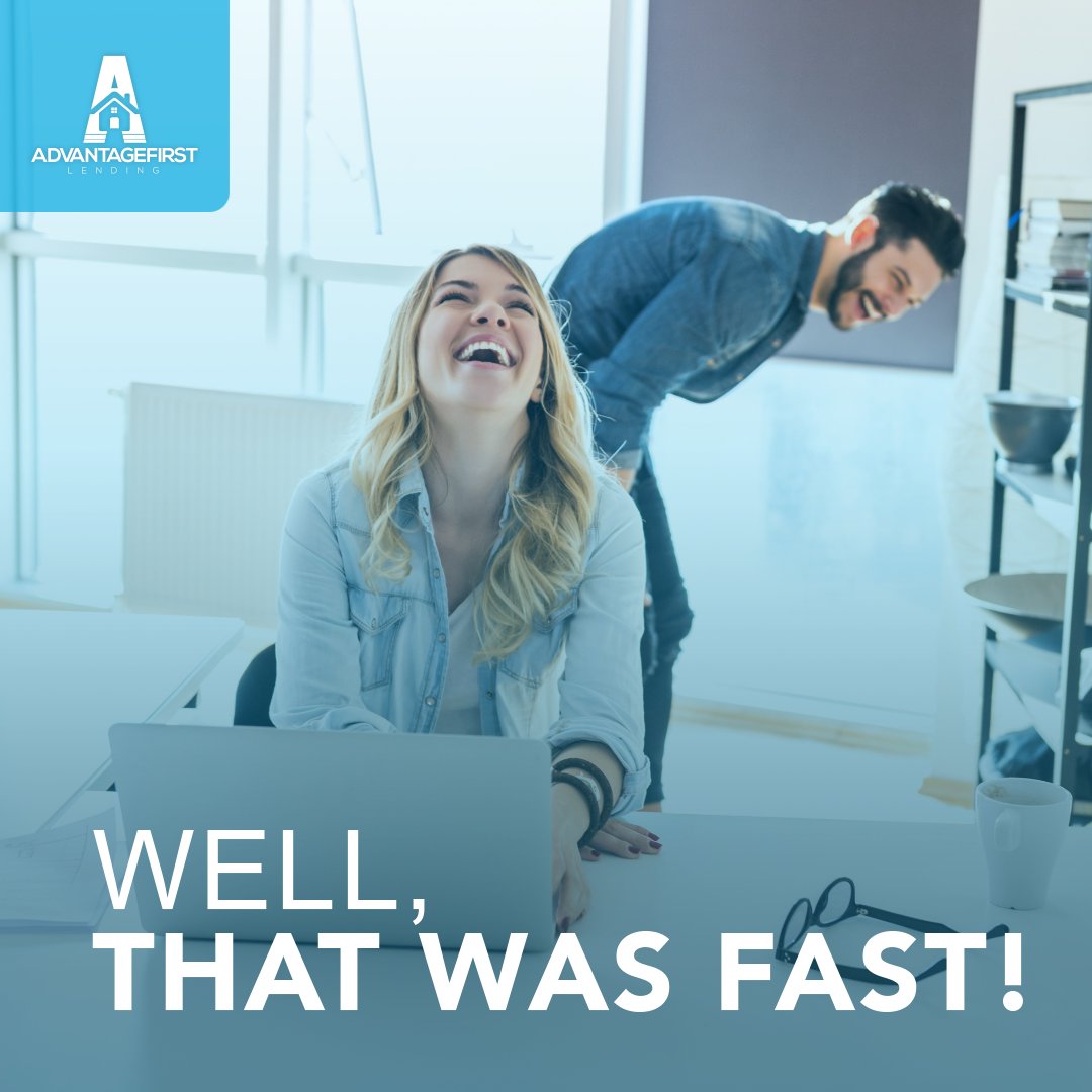 Advantage1st's tweet photo. Excited to see this 1-day approval come through!
Call us today for a free consultation 949-356-6400.
#AdvantageFirstLending https://t.co/xMLCuW9DES