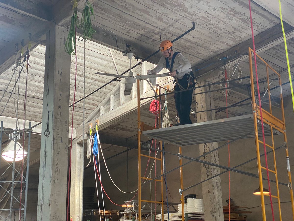 CapTechRescue's tweet image. Cleaning up around our shop looks a bit different than most places of employment. Of course we are getting more work done on our anchors and changing out some of the software we use while performing inspections.