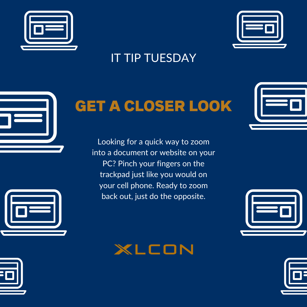 XlconIT's tweet photo. Stop straining your eyes and quickly get a closer look. #XlconIT #ITTipTuesday https://t.co/2euN8Z1n5u